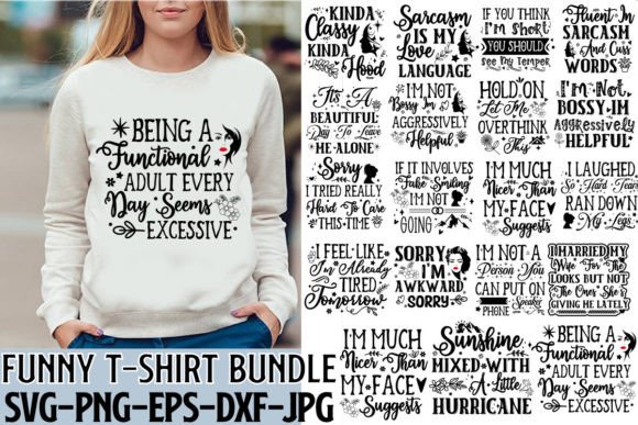 Download Funny SVG Bundle | Funny T-shirt Bundle - Funny svg bundle Collection