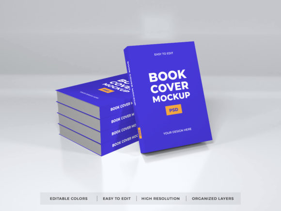 Download Realistic Book Cover Photoshop Mockup - Premium Resources