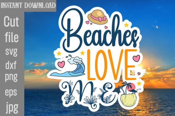 Download Beaches Love Me SVG Cut File - Love me svg Collection
